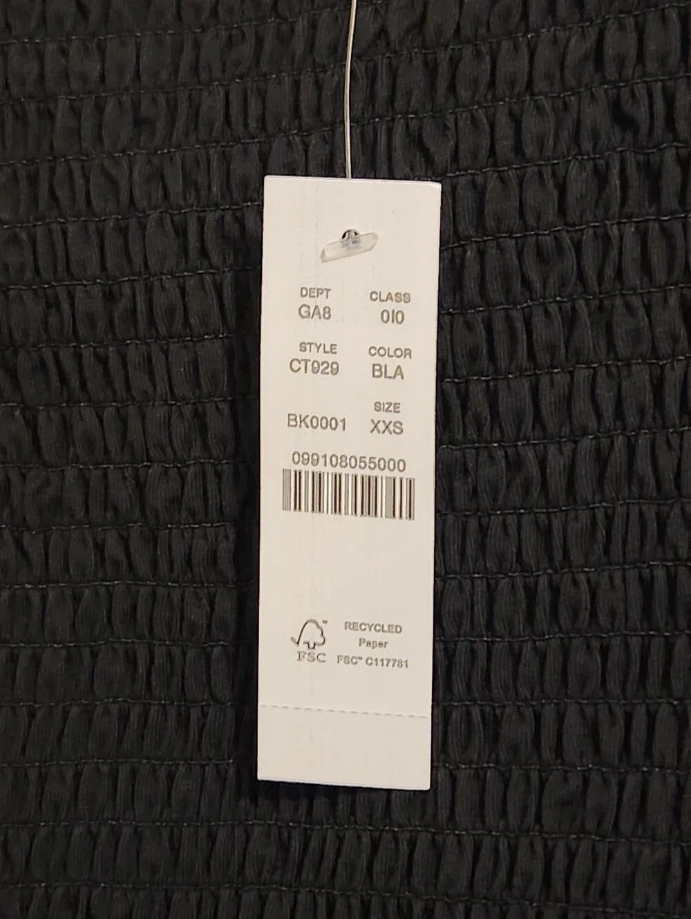 NWT Jcrew Smocked Tank Top